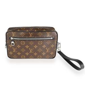 Louis Vuitton Monogram Macassar Canvas Kasai Clutch